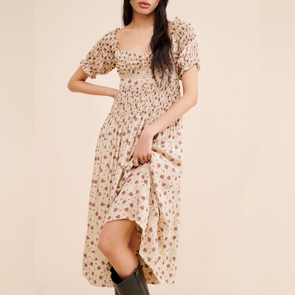 Free People Bali-Juniper Dress in excellent pre-loved condition!